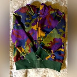 Polo by Ralph Lauren camo hoodie.